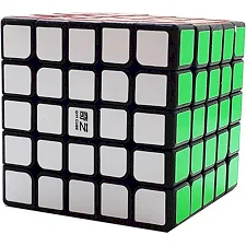 Головоломка Кубик Рубика QiYi MofangGe 159black 5х5 с наклейками