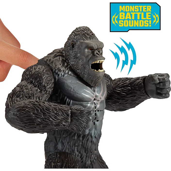 Фигурка GODZILLA X KONG – КОНГ ГОТОВ К БОЮ 35507 (18 см, звук) (Риз8623)