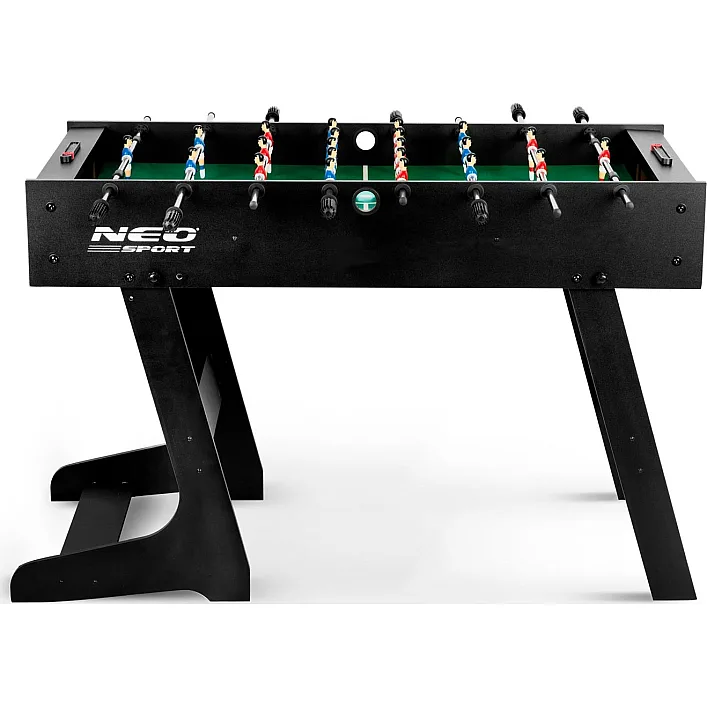 Настольный футбол Neo-Sport NS-803, 121 x 61 x 80 см – черный.