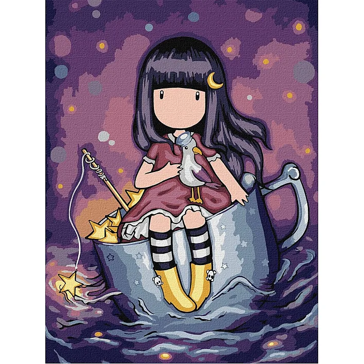Картина за номерами "A Nightʼs Quest Santoro Gorjuss Collection" 30х40 см