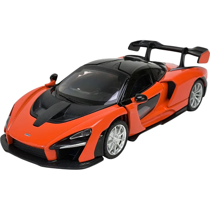 Машина металева, 1:32 Mclaren Senna (світло, звук, коробка 18*9*8 см)