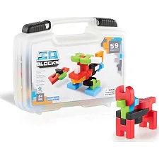 Конструктор Guidecraft IO Blocks Дорожный набор с дополненной 3d реальностью, 59 деталей (G9604)