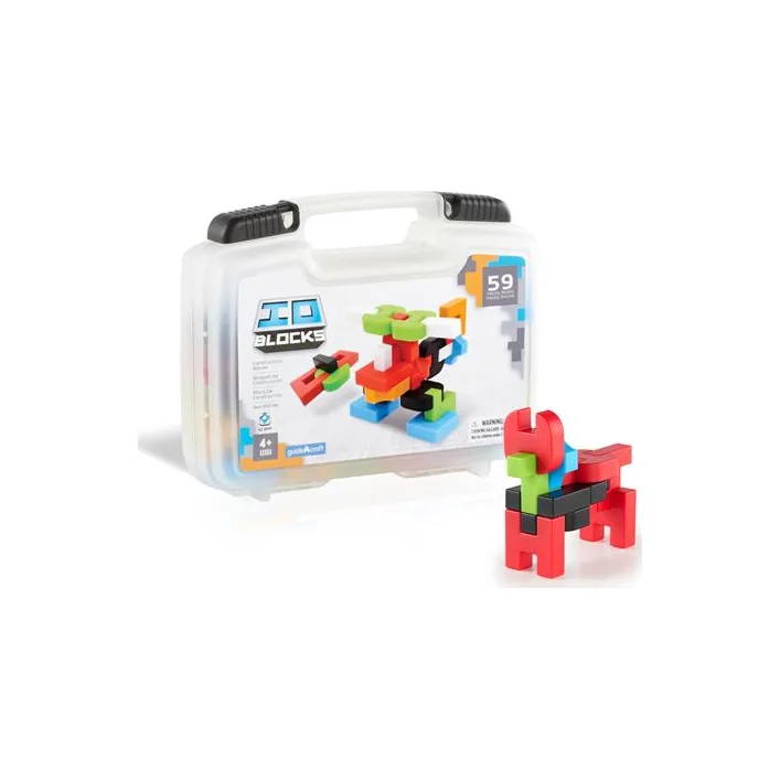 Конструктор Guidecraft IO Blocks Дорожный набор с дополненной 3d реальностью, 59 деталей (G9604)