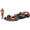Автомодель з фігуркою - MCLAREN MCL38 (1:24)