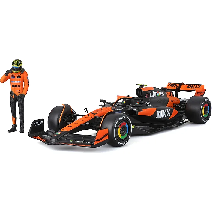 Автомодель з фігуркою - MCLAREN MCL38 (1:24)