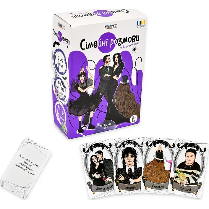 Карточная игра Семейные разговоры 30674ST 108 карточек