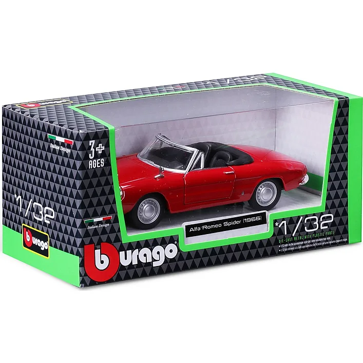 Автомодель – ALFA ROMEO SPIDER 1966 18-43047 (Маш0168)