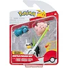 Набор игровых фигурок Pokemon W18 - Клефейри, Белдум, Сирфетч'д