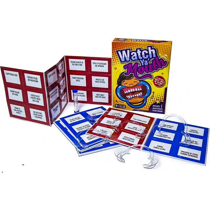 Настольная игра "Watch Yaʼ Mouth", англ