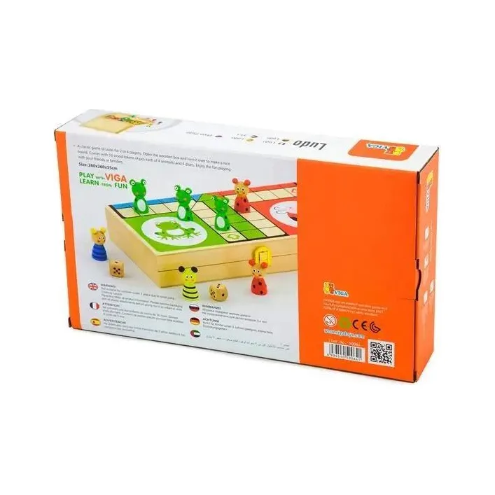 Настільна гра Viga Toys Лудо (50064)