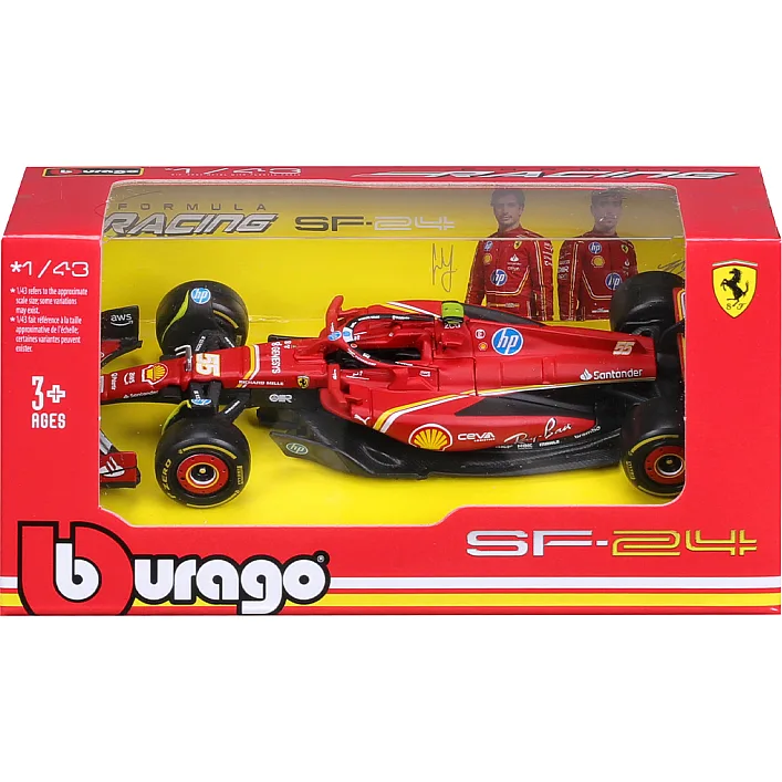 Автомодель - FERRARI RACING - SF-24 (1:43)
