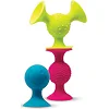 Набор сенсорных погремушек на присосках Fat Brain Toys pipSquigz 3 шт. (F089ML)