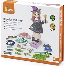 Магнитная игра Viga Toys Одень девочку (44635)