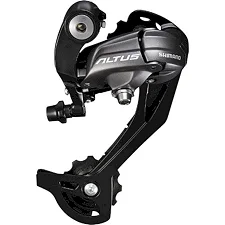 Задний переключатель Shimano RD-M 370 SGS (40) длинная кавычка 8-9 скоростей