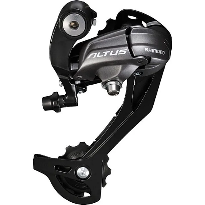 Задний переключатель Shimano RD-M 370 SGS (40) длинная кавычка 8-9 скоростей