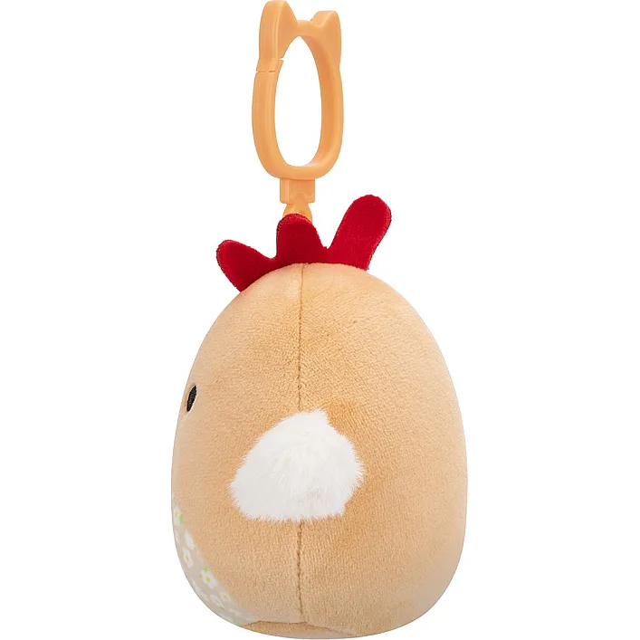 Мягкая игрушка на клипсе Squishmallows – Петушок Рути