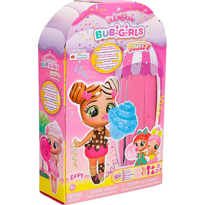 Игровой набор с куклой Bubiloons – Малышка Баби Эффи