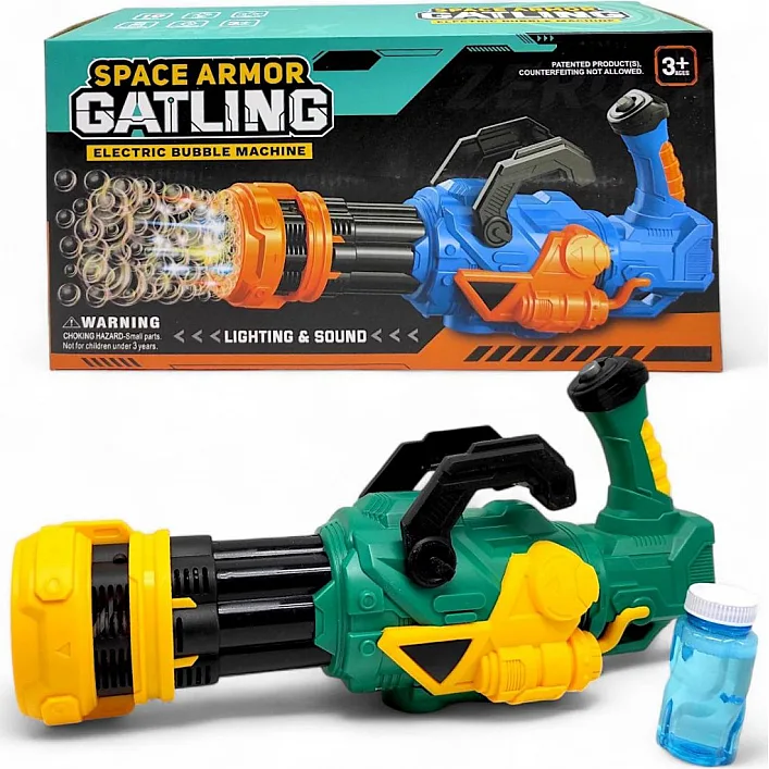 Пузыркомет-генератор SPACE ARMOR GATLING (ЗЕЛЕНЫЙ)