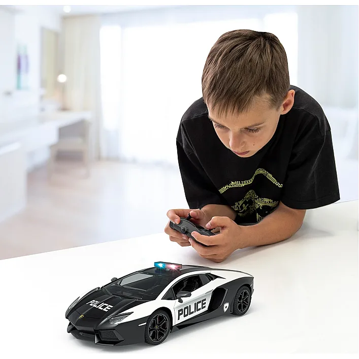 Автомобиль KS DRIVE на р/к - LAMBORGHINI AVENTADOR POLICE (1:14, 2.4Ghz) 114GLPCWB KS DRIVE (Маш3414)