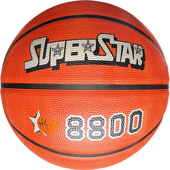 Мяч баскетбольный Fox Superstar NE-BAS-1034 коричневый, № 7