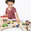 Набор грузовиков Guidecraft Block Play к Дороге из дерева, 12 шт. (G6718)
