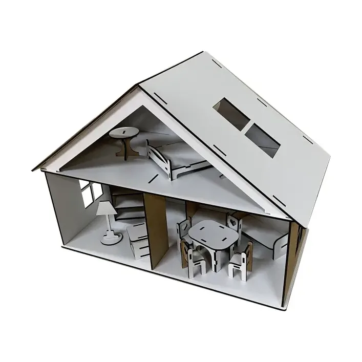 Кукольный домик «LOL HOUSE» Белый 31*22*44 см (Дев4828)