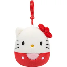 Мягкая игрушка на клипсе Squishmallows - Хеллоу Китти (9 cm)