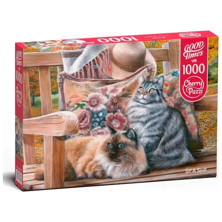 Пазлы "Кошачьи посиделки", 1000 элементов