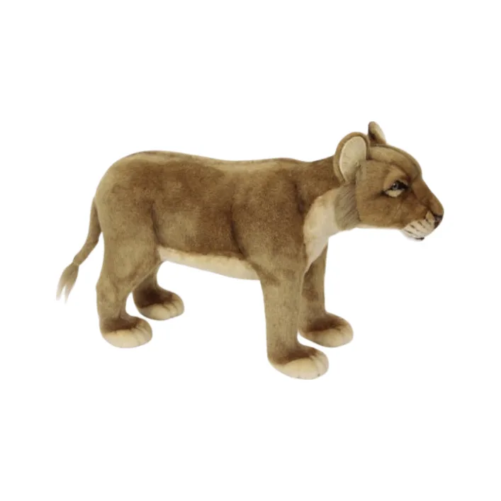 Мягкая игрушка Львица, серия Animal Seat длина 75см, Hansa (6348)