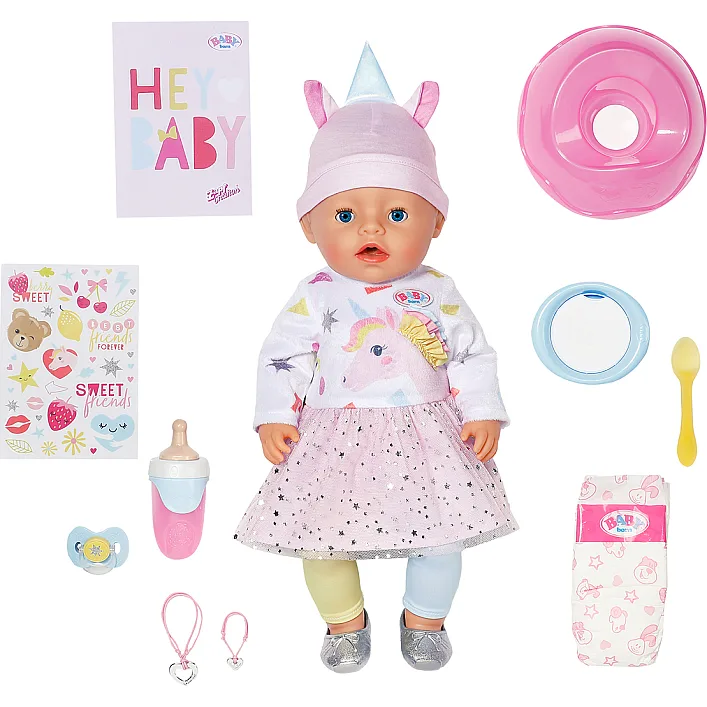 Лялька BABY BORN – ЕММА-ЄДИНОРІГ (43 см, з аксес.)
