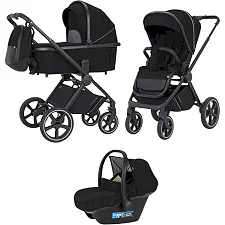 Коляска універсальна CARRELLO Ultimo CRL-6519 (3in1) Sable Black (Нем4152)