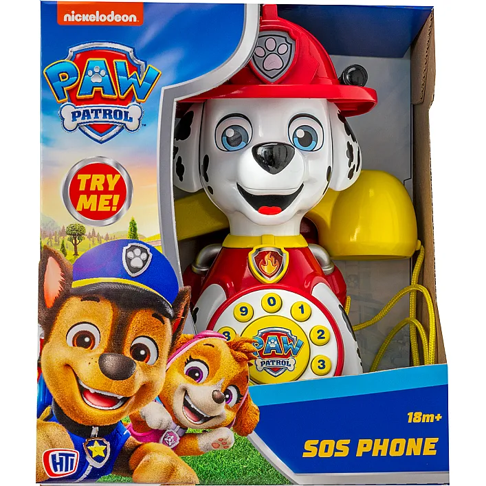 Іграшка-каталка на мотузочці PAW PATROL - МАРШАЛ: ЕКСТРЕНИЙ ВИКЛИК