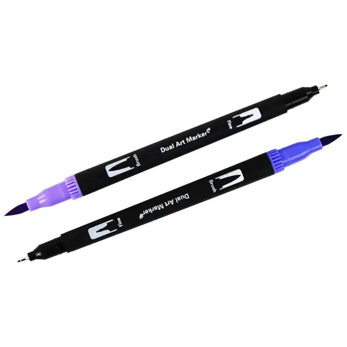 Набор акварельных маркеров Color Pencil 60 цветов DW-60 чехол (Кнц5560).
