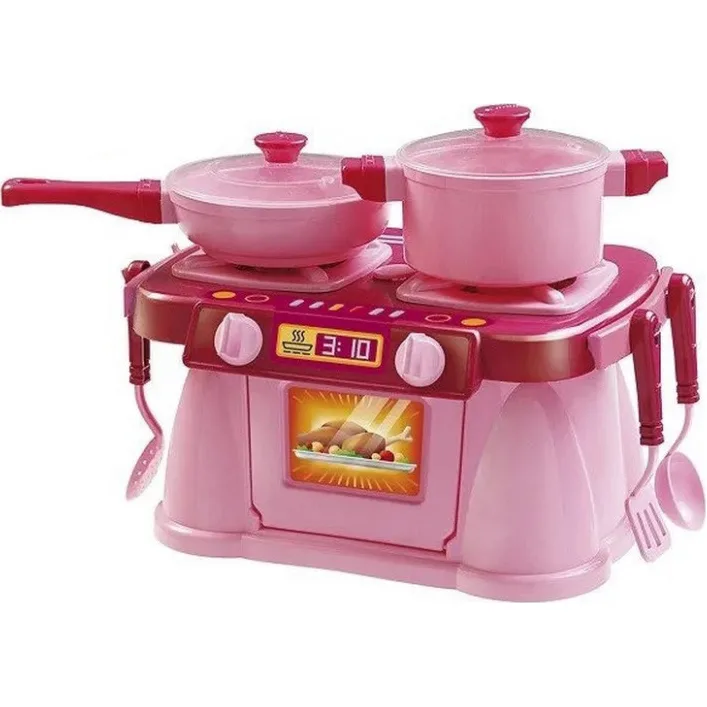 Игровой набор Кухонная плита "Cooking Plate with Dishes" 71825, 7 предметов