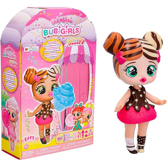 Игровой набор с куклой Bubiloons – Малышка Баби Эффи