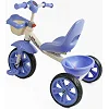 Велосипед 3-х колесный BS-60811 "Best Trike" (1) колеса EVA переднее 10', заднее 8', стальная рама, УКР. ВЗУЧИВАНИЕ, корзина, в коробке