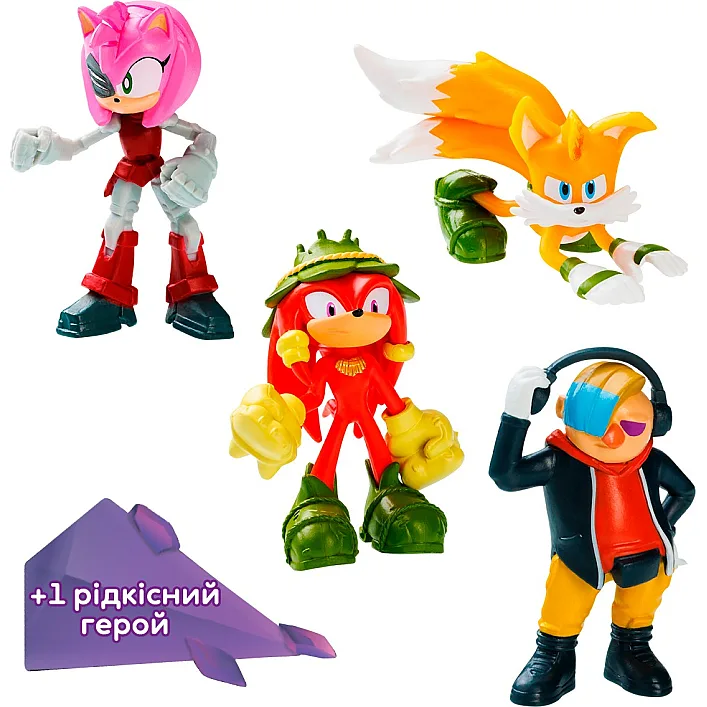 Набор игровых фигурок Sonic Prime – Приключения Наклза