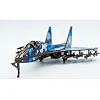 Деревянный 3D конструктор "Миг 29" 94 дет. Арт-00654 г. 34*23 см PuzzleOk (Дер0654)