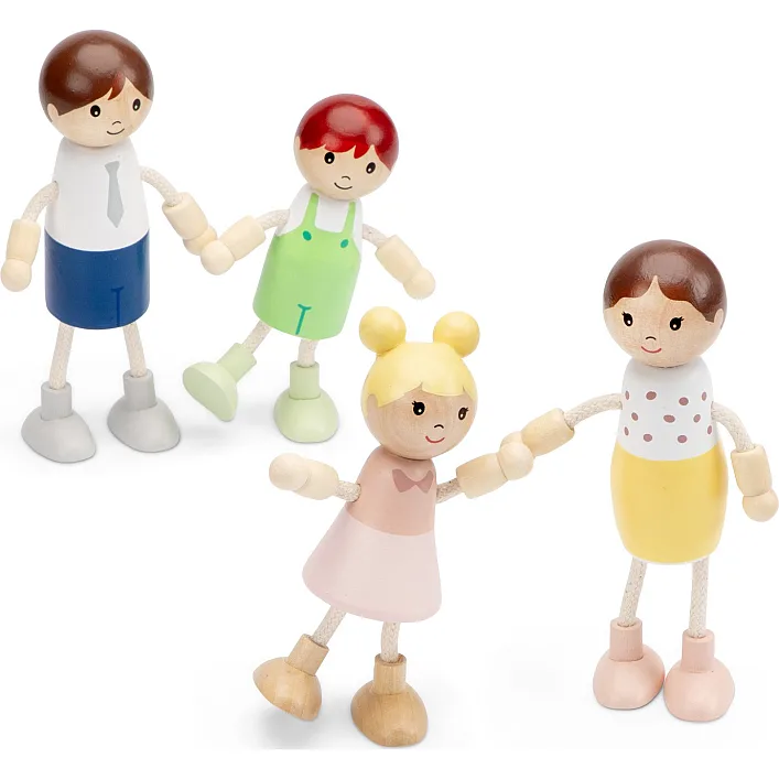 Набір Ляльки лялькового будинку, New Classic Toys (10741)