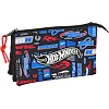 Пенал на 3 отдела HOT WHEELS, Safta (98618)