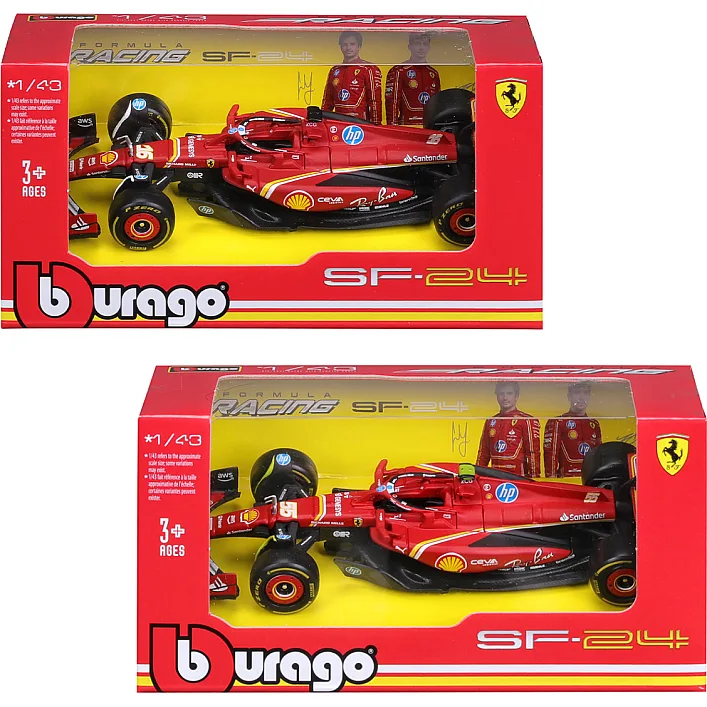 Автомодель - FERRARI RACING - SF-24 (1:43)