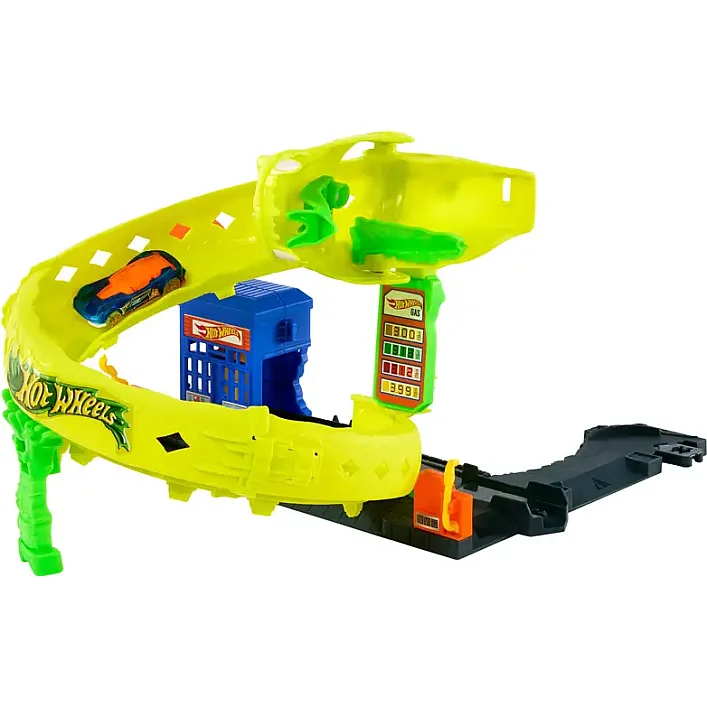 Игровой набор "Спиральная атака Змеи" JBM63 серии "Опасные создания" Hot Wheels (Нас9849)