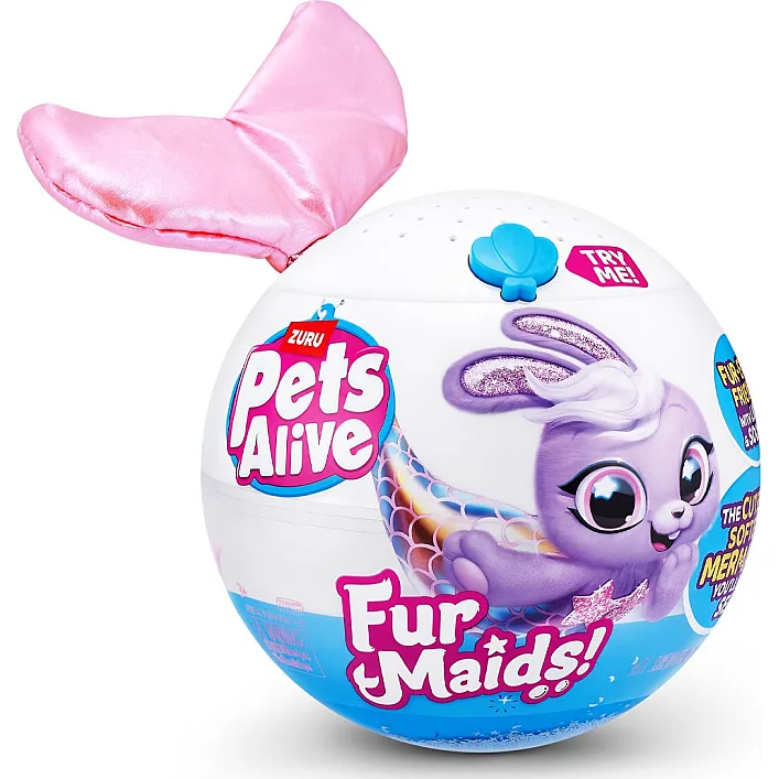 Интерактивный игровой набор Pets Alive серии Furmaids – Котенок Пурл