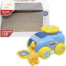 Пластиковая машинка "Catapult Car" с запуском (синяя)