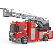 Автомодель серии Big Truck – Пожарная машина Scania (свет, звук, функ. воды)