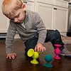 Набор сенсорных погремушек на присосках Fat Brain Toys pipSquigz 3 шт. (F089ML)