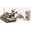 Деревянный конструктор "Танк" 162 дет. 162-0074 г. 33*16 см PuzzleOK (Дер0074)