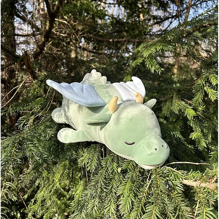 М'яка іграшка Plush - DRAGO- Дракон- Розмір L - 53см, Trousselier (J6033)
