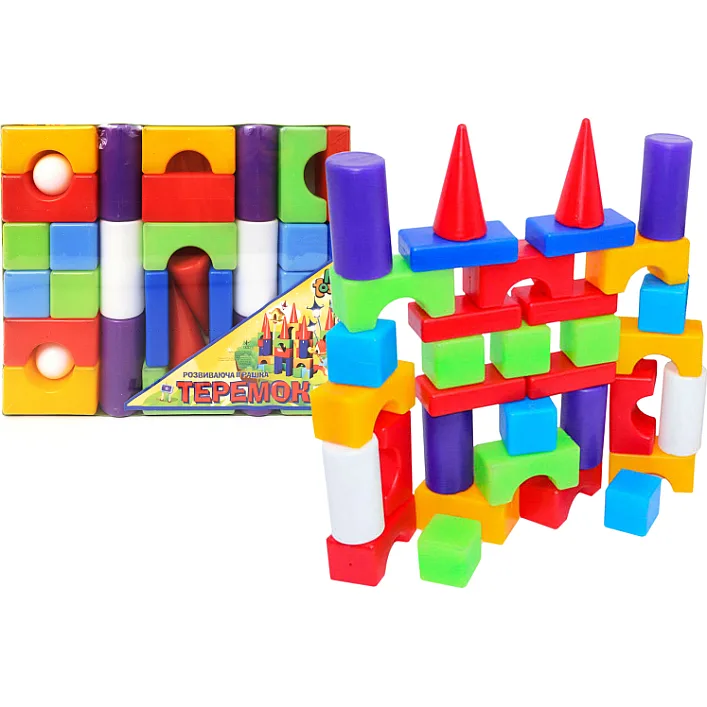 Теремок большой 31дет в коробке 08082 Mtoys (Укр0247)