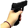 Пістолет з пульками "Galaxy G51 Smith & Wesson M&P" З МЕТАЛЕВИМИ ЕЛЕМЕНТАМИ